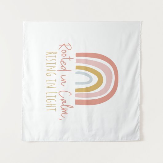 Rooted in Calm Canvas Print – Wall Print タペストリー (正面(横))