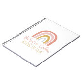 Rooted in Calm, Rising in Light Journal Notebook ノートブック (左側)