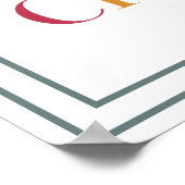 Rooted In Christ Bold Modern Foundation ポスター (角)