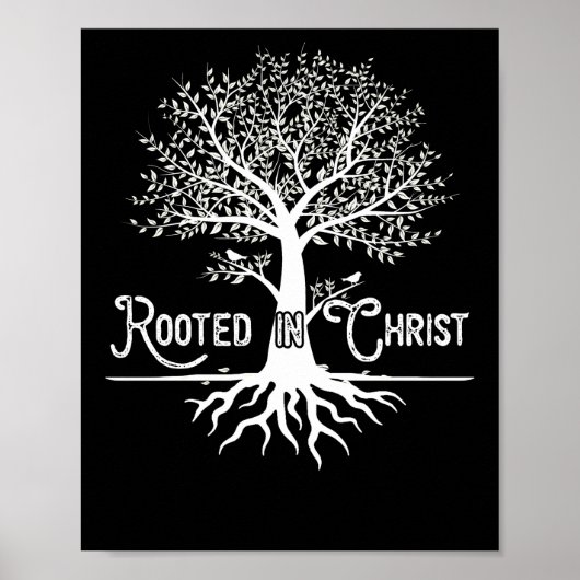 Rooted in Christ Christian Faith and Love in God ポスター (正面)