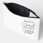 Rooted in Christ Growing in Grace Religious アクセサリーポーチ (見開き)