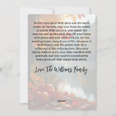 Rooted in Grace: A Thanksgiving Blessing シーズンカード (裏面)