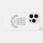 Rooted in Grace - iPhone 15 Pro case iPhoneケース (裏面横)