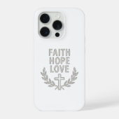 Rooted in Grace - iPhone 15 Pro case iPhoneケース (裏面)