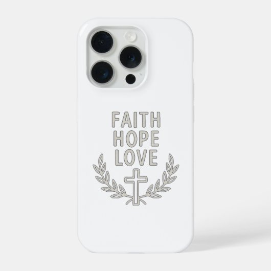 Rooted in Grace - iPhone 15 Pro case iPhoneケース (裏面)