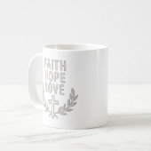 Rooted in Grace Mug コーヒーマグカップ (正面左)