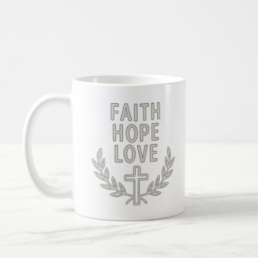 Rooted in Grace Mug コーヒーマグカップ (左)