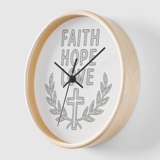 Rooted in Grace - wall clock 壁時計 (傾斜)