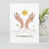Rooted in Happiness | Uplifting Nature Card シーズンカード (スタンド正面)