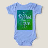 Rooted in Love -Baby Bodysuit with Nature-Inspired (デザイン正面)