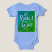 Rooted in Love -Baby Bodysuit with Nature-Inspired (デザイン裏面)