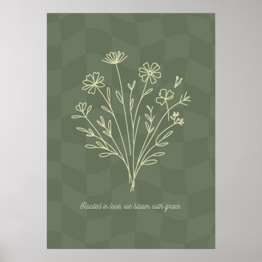 Rooted in Love, Bloom with Grace ポスター (正面)