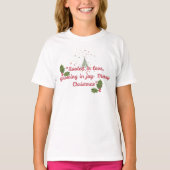 Rooted in Love, Growing in Joy—Botanical Christmas Tシャツ (正面)