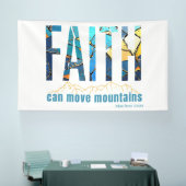 Rooted in Matthew 21:22 横断幕 (トレードショー)