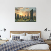 Rooted in the earth, guided by the stars キャンバスプリント (インサイチュ (寝室))