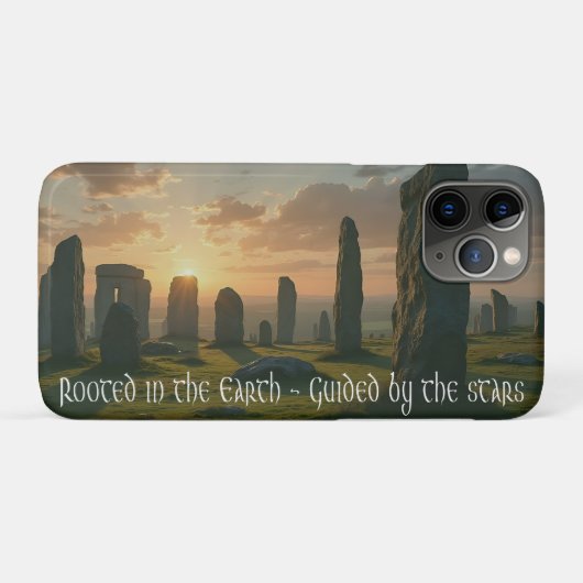 Rooted in the earth, guided by the stars  Case-Mate iPhoneケース (裏面(横))