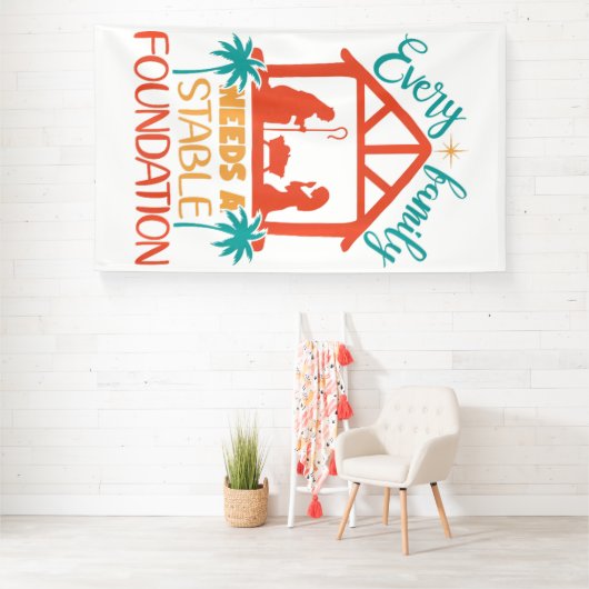 Rooted in the Nativity 横断幕 (インサイチュ)