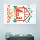 Rooted in the Nativity 横断幕 (トレードショー)