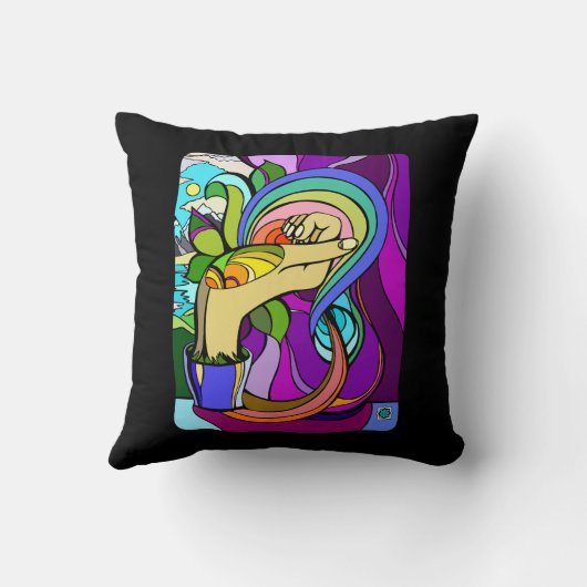 Rooted POtential クッション (裏面)