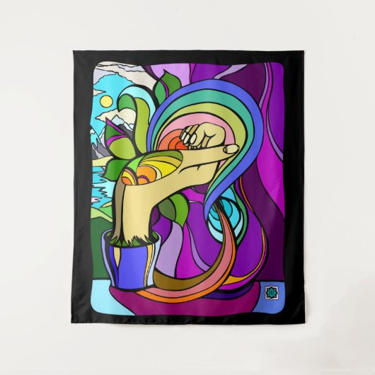 Rooted Potential タペストリー (正面)