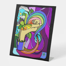 Rooted Potential  Pedestal Sign