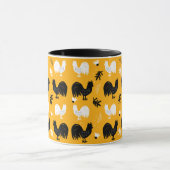 Rooters手描きフローラファームパターン マグカップ (中央)