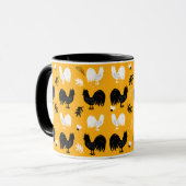 Rooters手描きフローラファームパターン マグカップ (正面左)