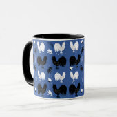 Rooters手描きフローラファームパターン マグカップ (正面左)