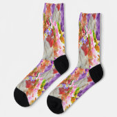 Rooters And Hollyhocks、Crew Socks ソックス (左)