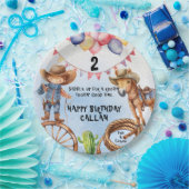 Rootin' Tootin' Good Time Birthday Paper Plates ペーパープレート (パーティー)
