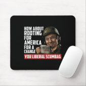 Rooting For America For Changeアンチ マウスパッド (マウス)