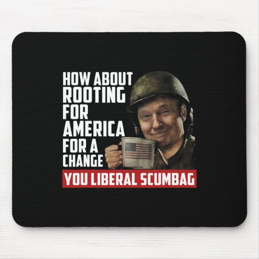Rooting For America For Changeアンチ マウスパッド (正面)