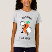 Rooting For You - Carrot Cheleaderキッズシャツ Tシャツ (正面)