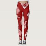 rootool "ORIGAMI" Abstract patterned leggings レギンス