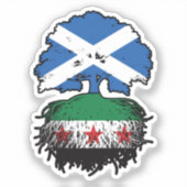 Roots & Crown: Scotland–Syria Tree シール (正面)