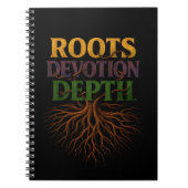 Roots Devotion Depth  ノートブック (正面)