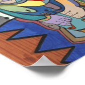 "Roots Living" by Ruchell Alexander ポスター (角)