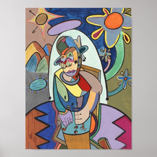 "Roots Living" by Ruchell Alexander ポスター (正面)