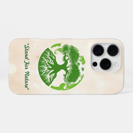 "Roots Of Earth" iPhoneケース (裏面横)