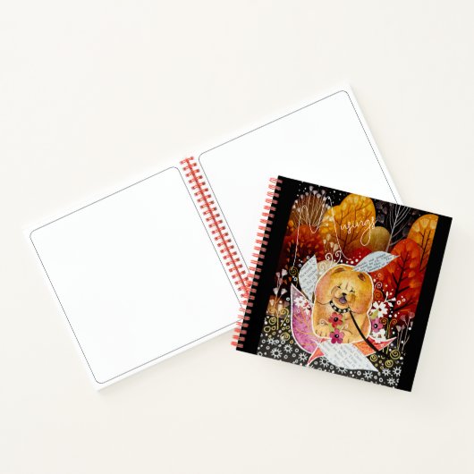 ROOTS OF THE HEART CHOW Spiral Notebook ノートブック (内部)