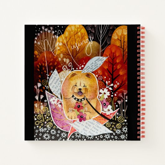 ROOTS OF THE HEART  CHOW  Spiral Notebook ノートブック (裏面)