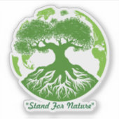 "Roots Of Tomorrow" シール (正面)