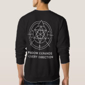 Roots of Wisdom Sweatshirt スウェットシャツ (裏面)