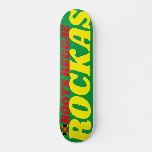 ROOTS REGGAE ROCKERS  JMT 7 3/4" Skateboard Deck スケートボード (正面)