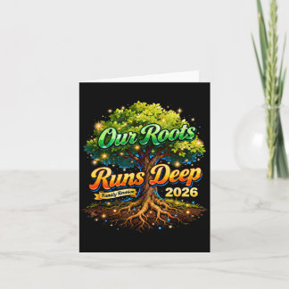 Roots Run Deep Family Reunion 2026 Memories カード