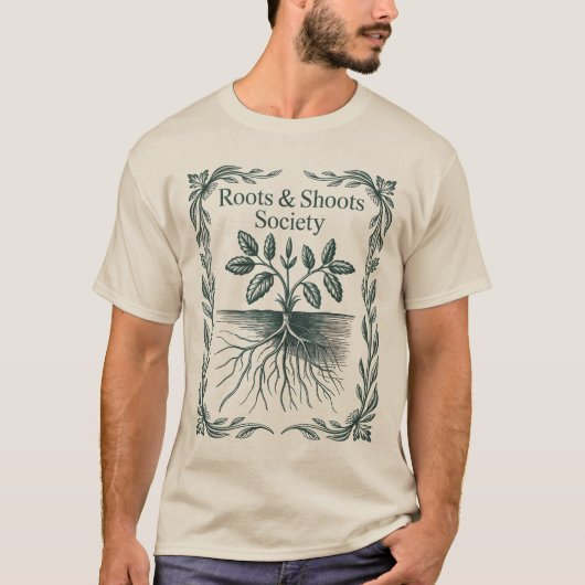 Roots & Shoots Society Tシャツ (正面)
