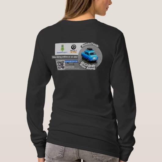 RootsTech Ride Along in a long-sleeved T-shirt Tシャツ (裏面)
