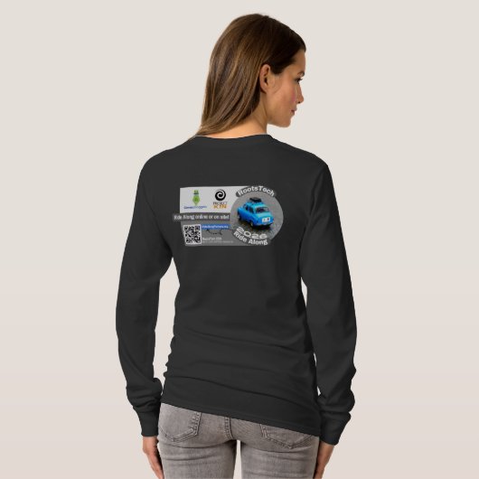 RootsTech Ride Along in a long-sleeved T-shirt Tシャツ (裏面フル)