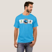 RootsTech Ride Along Partners Tシャツ (ティールブルー) (正面フル)