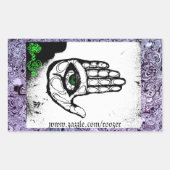 RooZerスタンプ 長方形シール (正面)